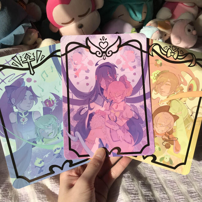 madoka magica (gold foil) | full set $40
