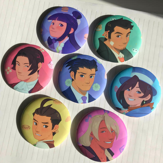 ace attorney (matte)